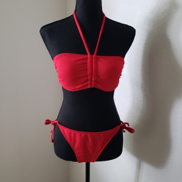 New Womens Sexy Red Bikini - Picture 2 of 7